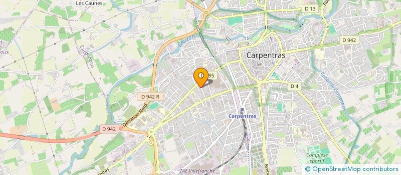localisation de l'entreprise MADAME AMANDINE NAVARRO  CARPENTRAS