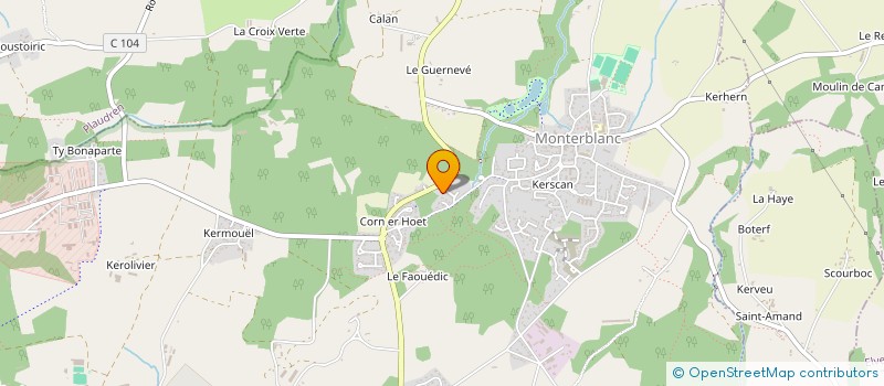 localisation de l'entreprise MADAME AMANDINE NAVARRO  MONTERBLANC