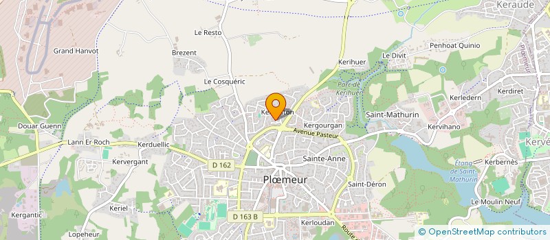 localisation de l'entreprise MADAME AMANDINE NEDELEC à PLOEMEUR