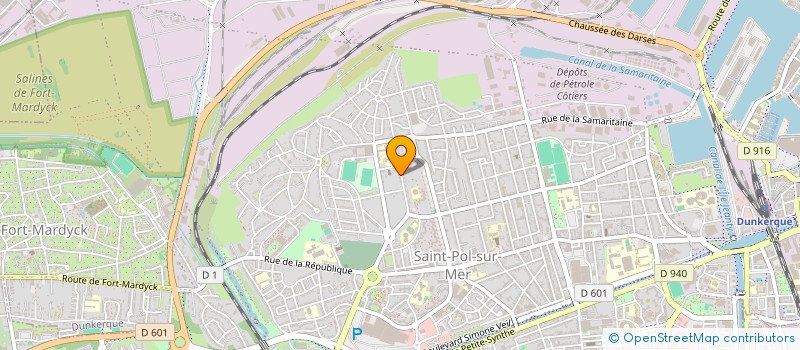 localisation de l'entreprise MADAME AMANDINE NEMETH à DUNKERQUE