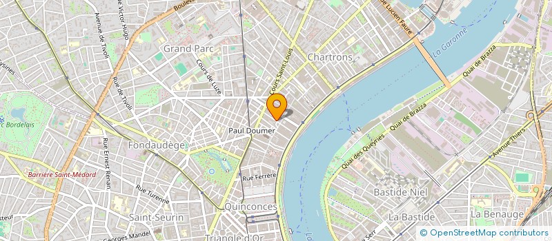 localisation de l'entreprise MADAME AMANDINE NERAUDEAU à BORDEAUX