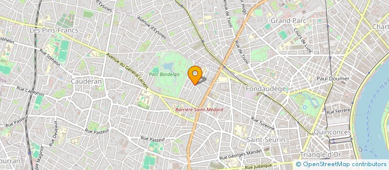 localisation de l'entreprise MADAME AMANDINE NEUSY à BORDEAUX