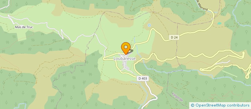 localisation de l'entreprise MADAME AMANDINE NEVIERE  LOUBARESSE