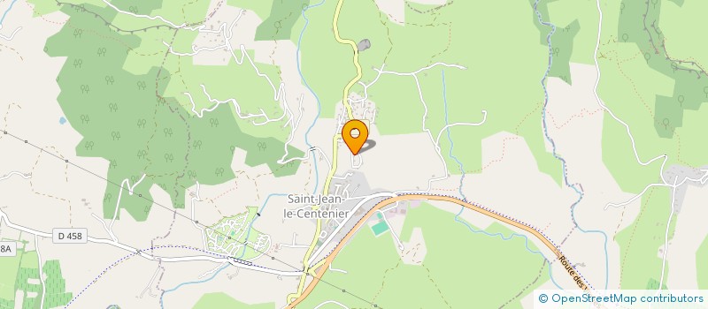 localisation de l'entreprise MADAME AMANDINE NEYRAND  SAINT-JEAN-LE-CENTENIER