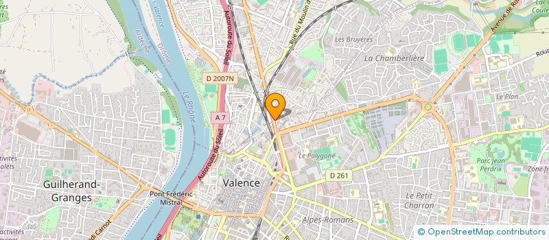 localisation de l'entreprise MADAME AMANDINE NIVELEAU à BOURG-LES-VALENCE