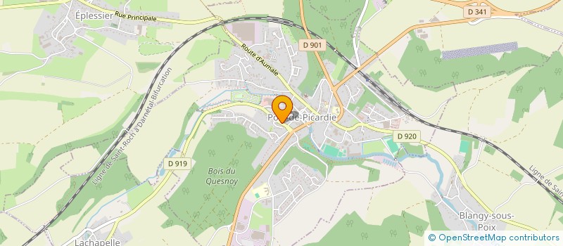 localisation de l'entreprise MADAME AMANDINE NODOT  POIX-DE-PICARDIE