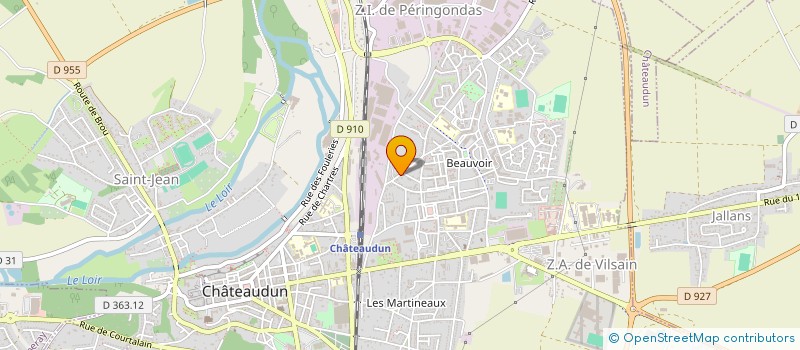localisation de l'entreprise MADAME AMANDINE NOILLEAU à CHATEAUDUN