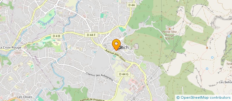 localisation de l'entreprise MADAME AMANDINE NOIROT  ALLAUCH