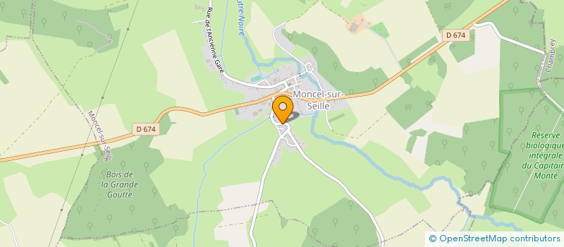 localisation de l'entreprise MADAME AMANDINE ORRY  MONCEL-SUR-SEILLE