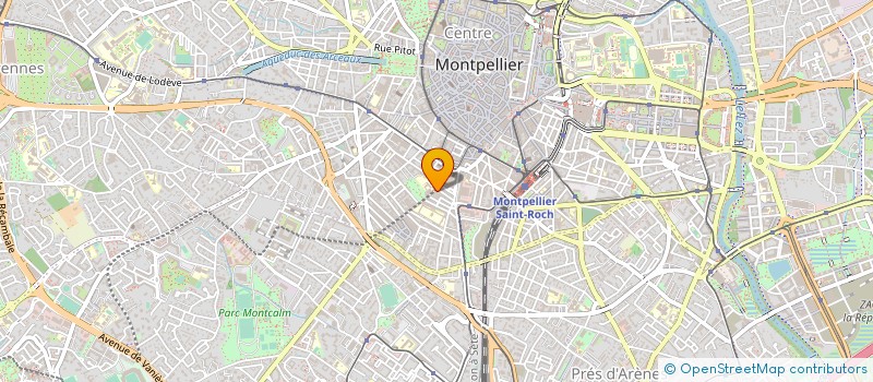 localisation de l'entreprise MADAME AMANDINE PADRE à MONTPELLIER
