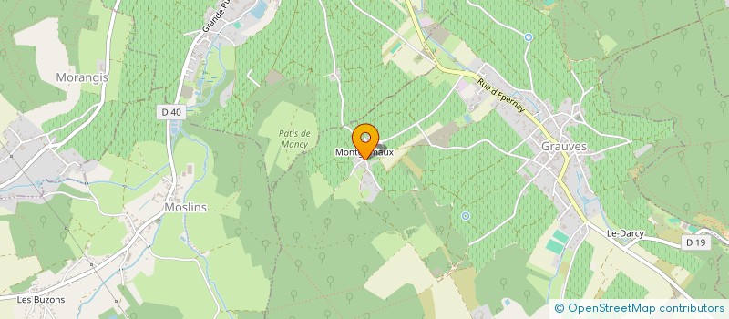 localisation de l'entreprise MADAME AMANDINE PARIZOT  BLANCS-COTEAUX