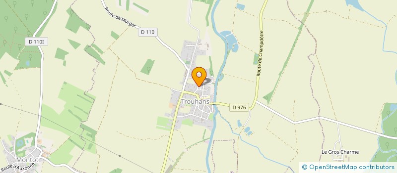 localisation de l'entreprise MADAME AMANDINE PASQUIER  TROUHANS