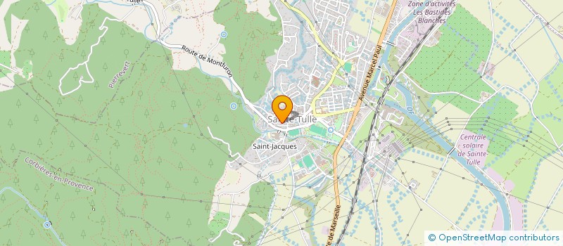 localisation de l'entreprise MADAME AMANDINE PAULET  SAINTE-TULLE