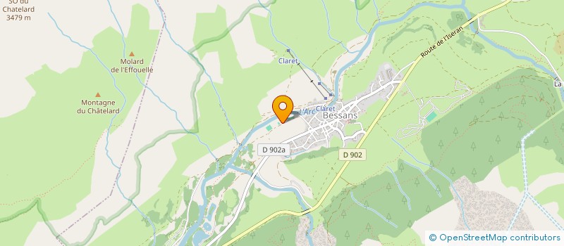 localisation de l'entreprise MADAME AMANDINE PAUTAS  VAL-CENIS