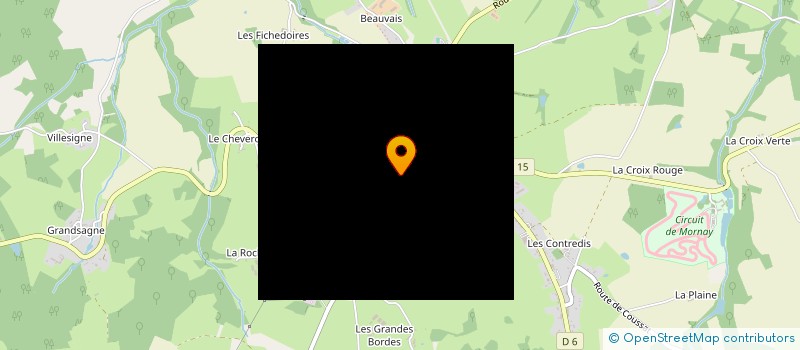 localisation de l'entreprise MADAME AMANDINE PEIGNIEN  BONNAT