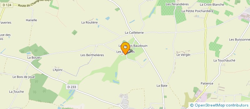 localisation de l'entreprise MADAME AMANDINE PEPINEAU  CHEMILLE-EN-ANJOU