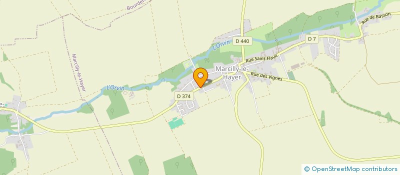 localisation de l'entreprise MADAME AMANDINE PERIC  MARCILLY-LE-HAYER