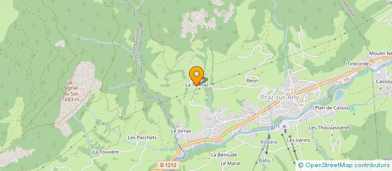 localisation de l'entreprise MADAME AMANDINE PERINET  PASSY