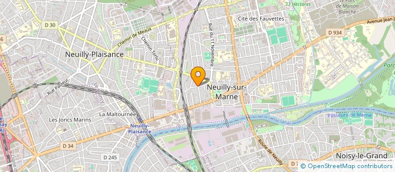 localisation de l'entreprise MADAME AMANDINE PERNELLE à NEUILLY-SUR-MARNE