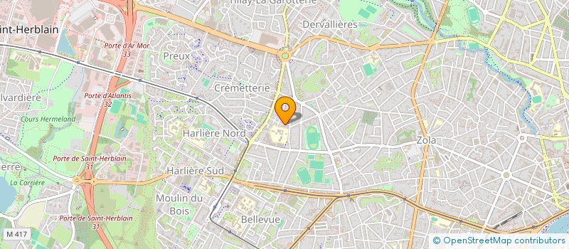 localisation de l'entreprise MADAME AMANDINE PERRAUD à NANTES