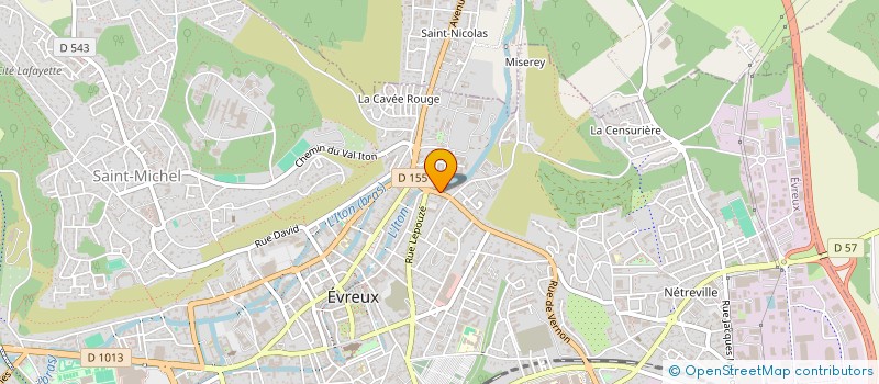 localisation de l'entreprise MADAME AMANDINE PESQUEUX à EVREUX