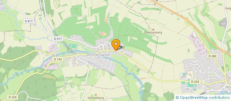 localisation de l'entreprise MADAME AMANDINE PETIT  ROMANSWILLER