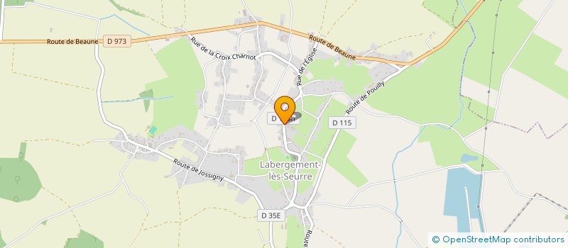 localisation de l'entreprise MADAME AMANDINE PETOT à LABERGEMENT-LES-SEURRE