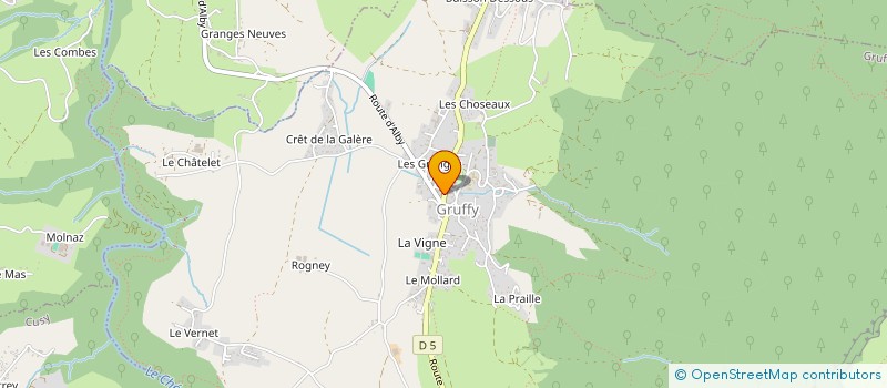 localisation de l'entreprise MADAME AMANDINE PETROFF  GRUFFY