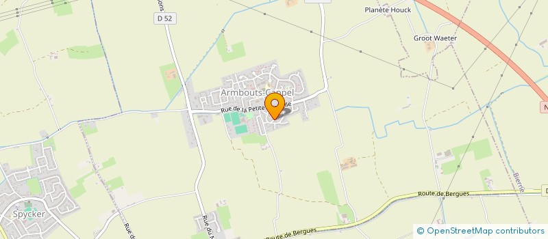 localisation de l'entreprise MADAME AMANDINE PICOT  ARMBOUTS-CAPPEL