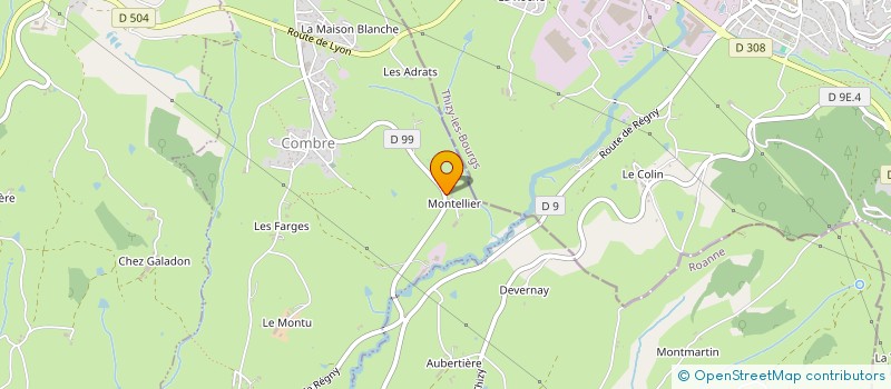 localisation de l'entreprise MADAME AMANDINE PIGNIEZ  COMBRE