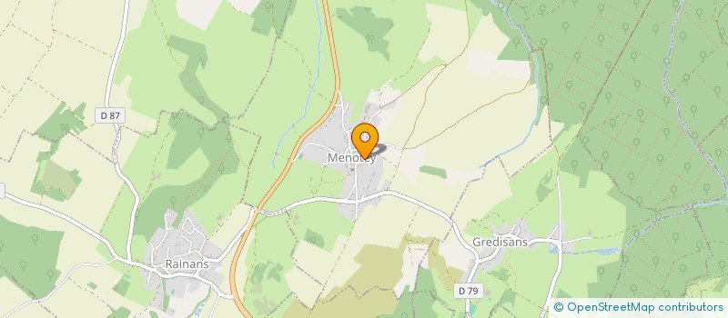 localisation de l'entreprise MADAME AMANDINE PILLOT  MENOTEY