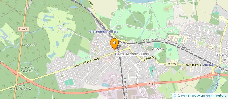 localisation de l'entreprise MADAME AMANDINE PLUOT  GRETZ-ARMAINVILLIERS