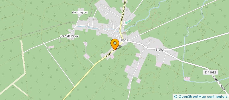 localisation de l'entreprise MADAME AMANDINE POILEVEY  LUGOS