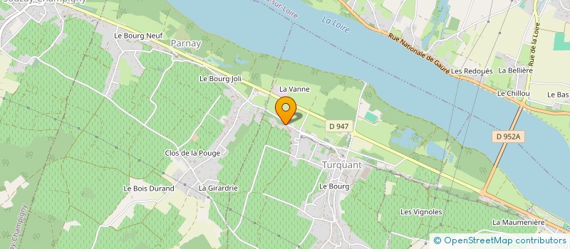 localisation de l'entreprise MADAME AMANDINE POIRON  TURQUANT