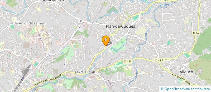 localisation de l'entreprise MADAME AMANDINE POLESSO  PLAN-DE-CUQUES