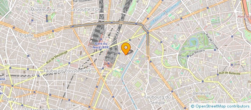 localisation de l'entreprise MADAME AMANDINE POTIER  PARIS