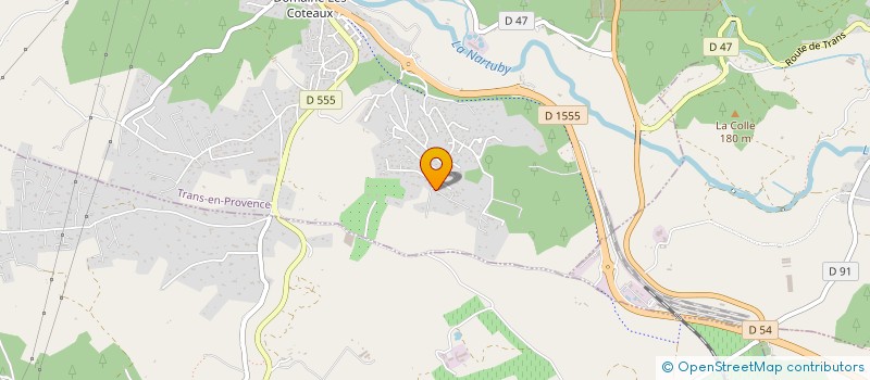 localisation de l'entreprise MADAME AMANDINE POUPON à TRANS-EN-PROVENCE