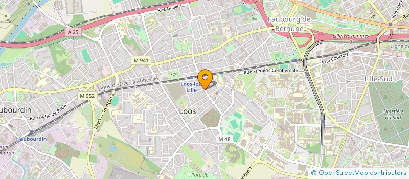 localisation de l'entreprise MADAME AMANDINE QUEHEN  LOOS