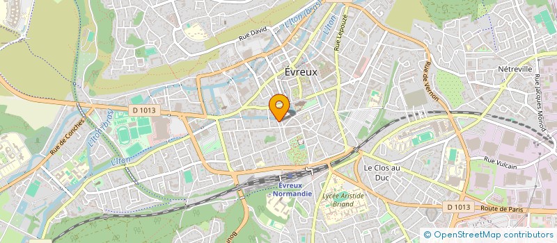 localisation de l'entreprise MADAME AMANDINE QUENTIN  EVREUX