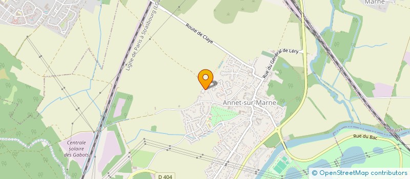 localisation de l'entreprise MADAME AMANDINE QUEYROL  ANNET-SUR-MARNE