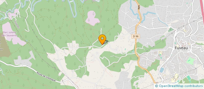 localisation de l'entreprise MADAME AMANDINE RAMON  FUVEAU