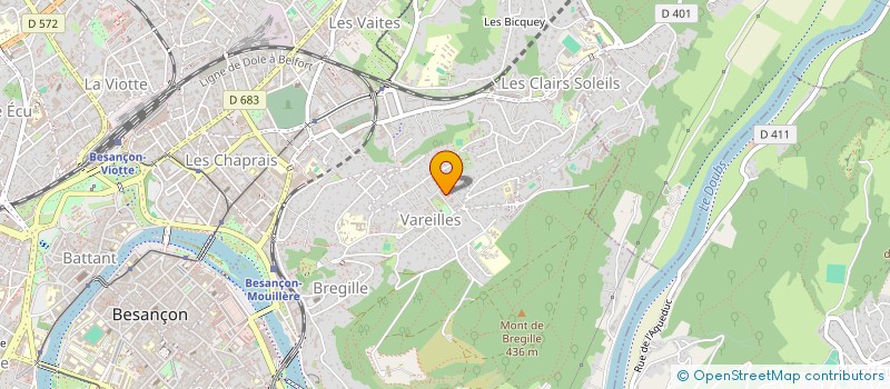 localisation de l'entreprise MADAME AMANDINE RANSINANGUE à BESANCON