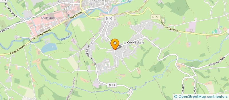 localisation de l'entreprise MADAME AMANDINE RAPHAEL  CHANDON