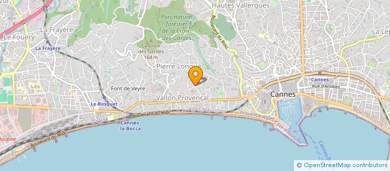 localisation de l'entreprise MADAME AMANDINE RATTI  CANNES