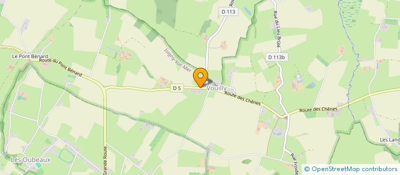 localisation de l'entreprise MADAME AMANDINE REHAULT  ISIGNY-SUR-MER