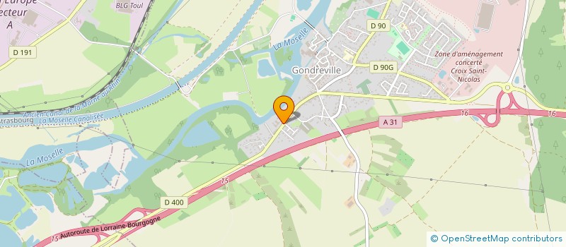 localisation de l'entreprise MADAME AMANDINE REPPERT  GONDREVILLE