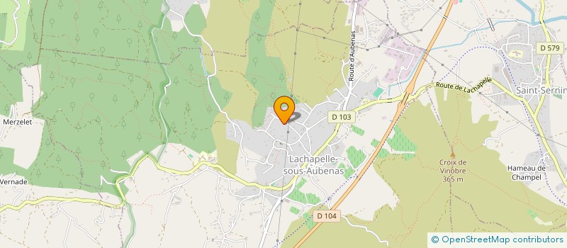 localisation de l'entreprise MADAME AMANDINE REYNAUD à SAINT-SERNIN