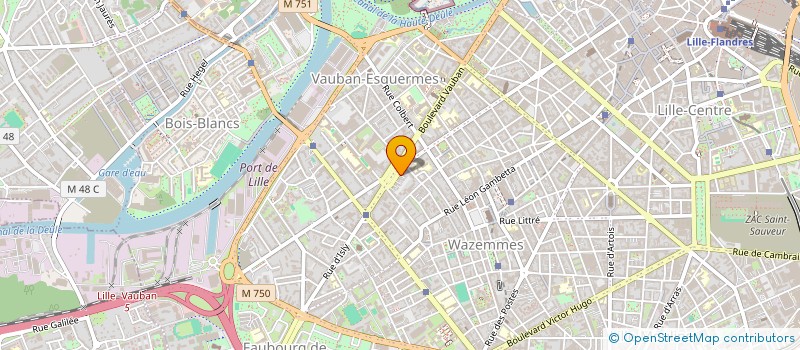 localisation de l'entreprise MADAME AMANDINE RIGHI à LILLE