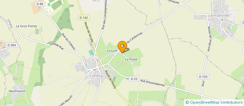 localisation de l'entreprise MADAME AMANDINE ROBERT  LIMESY