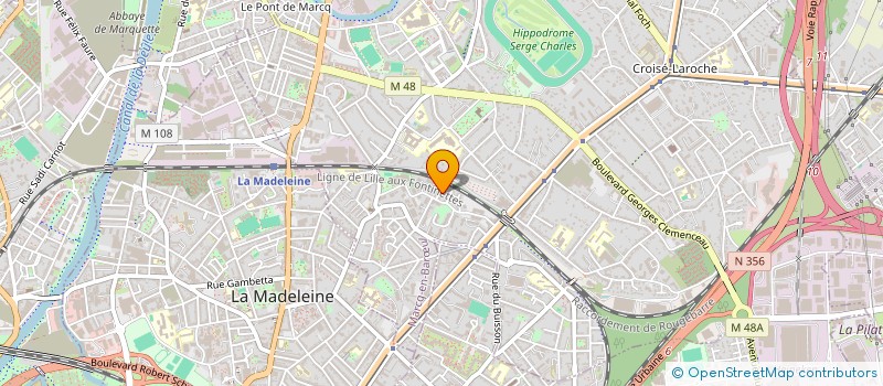 localisation de l'entreprise MADAME AMANDINE ROGEZ à MARCQ-EN-BARŒUL